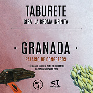 Taburete - Gira La broma infinita