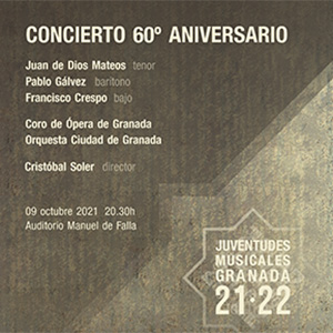Concierto 60º Aniversario de Juventudes Musicales