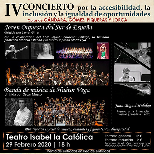 IV Concierto Benéfico por la Accesibilidad
