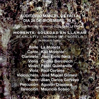 Morente - Soledad en llamas