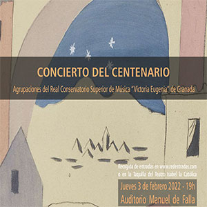 Concierto del Centenario del RCSM Victoria Eugenia