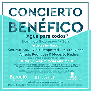 Concierto benéfico "Agua para todos"