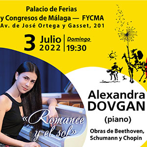 Alexandra Dovgan (piano)