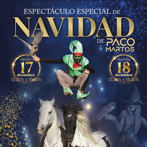Espectáculo especial de Navidad de Paco Martos