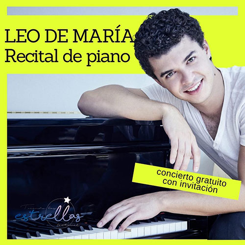Leo de María. Recital de piano