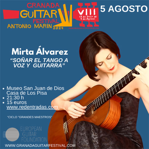 Mirta Álvarez "Tango: Una guitarra y una voz"