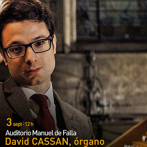 Entradas para David Cassan, órgano Redentradas