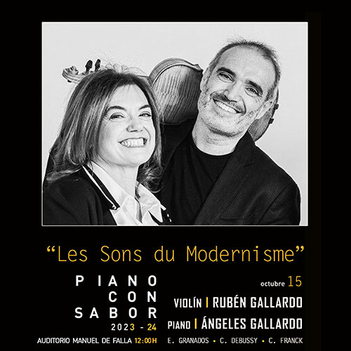 Rubén Gallardo, violín - Ángeles Gallardo, piano