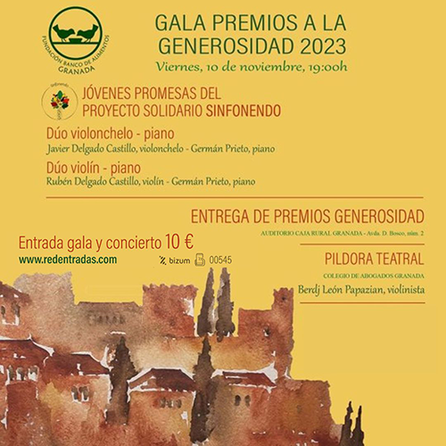 Gala Premios a la Generosidad 2023