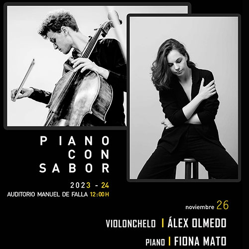 Álex Olmedo, violonchelo & Fiona Mato, piano