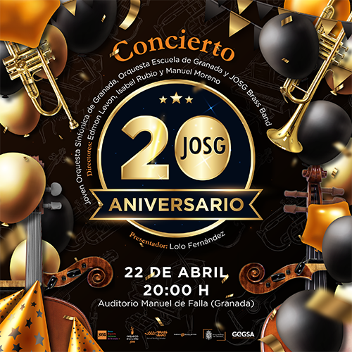 Concierto 20 aniversario de la JOSG