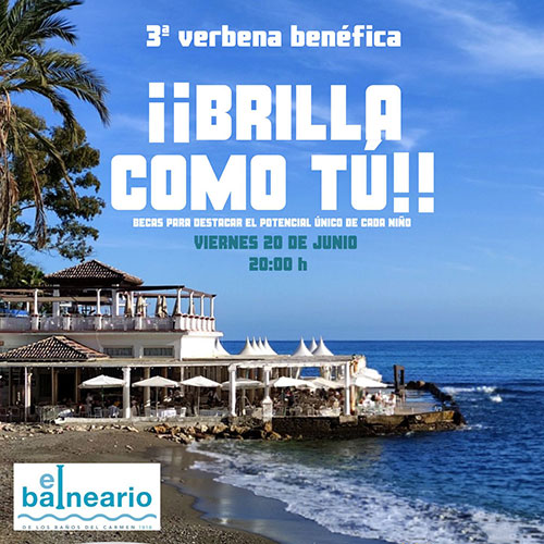 3ª Verbena Benéfica "Brilla como tú"