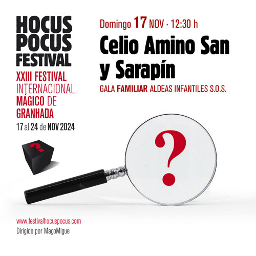 Hocus Pocus Festival Magia. Gala Familiar