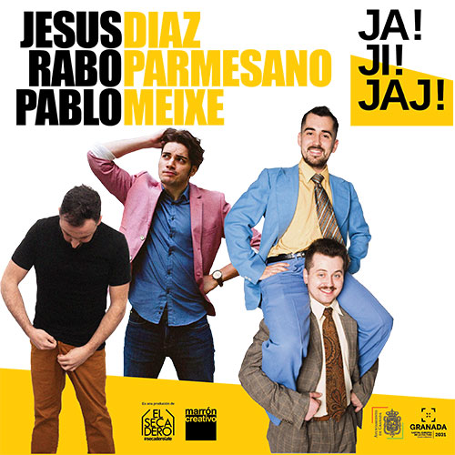 Ja!Ji!JAJ! Jesús Díaz. Rabo Parmesano. Pablo Meixe