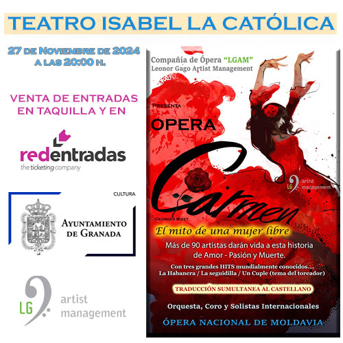 Carmen de G. Bizet - Compañía de Ópera LGAM