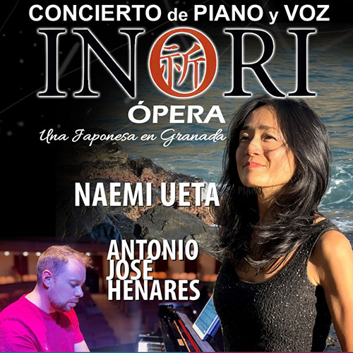 INORI. Naemi Ueta. Concierto de piano y voz