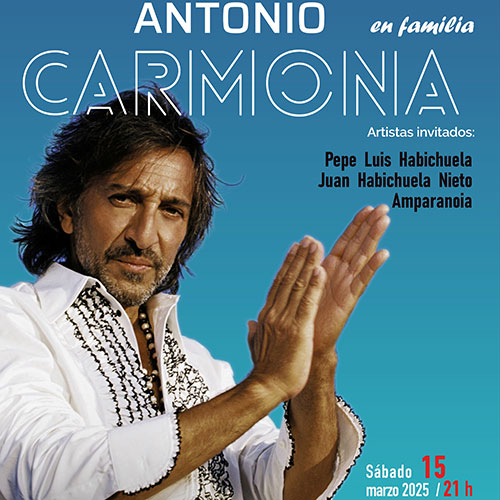 Antonio Carmona en familia