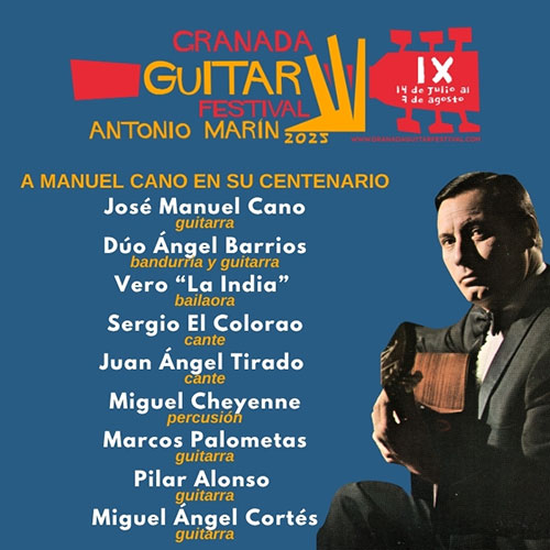 Granada a Manuel Cano en su Centenario