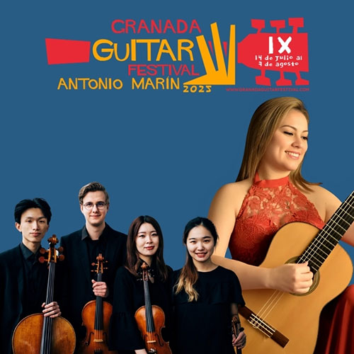 Angélica Rodríguez + Quartett Hana