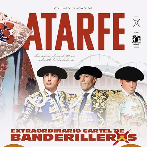 Extraordinario cartel de banderilleros