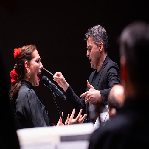 Marina Heredia con la Orquesta Ciudad de Granada
