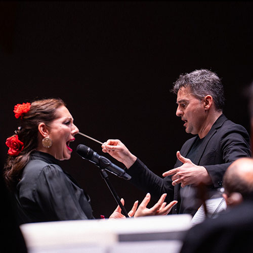 Marina Heredia con la Orquesta Ciudad de Granada